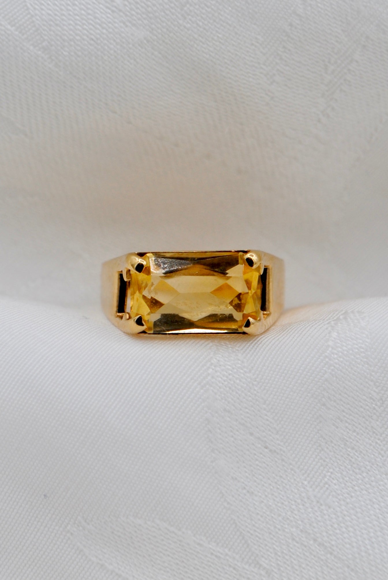 Gouden ringen – Moon flower vintage